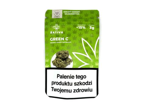 Sativa Poland Susz CBD Green C - 4